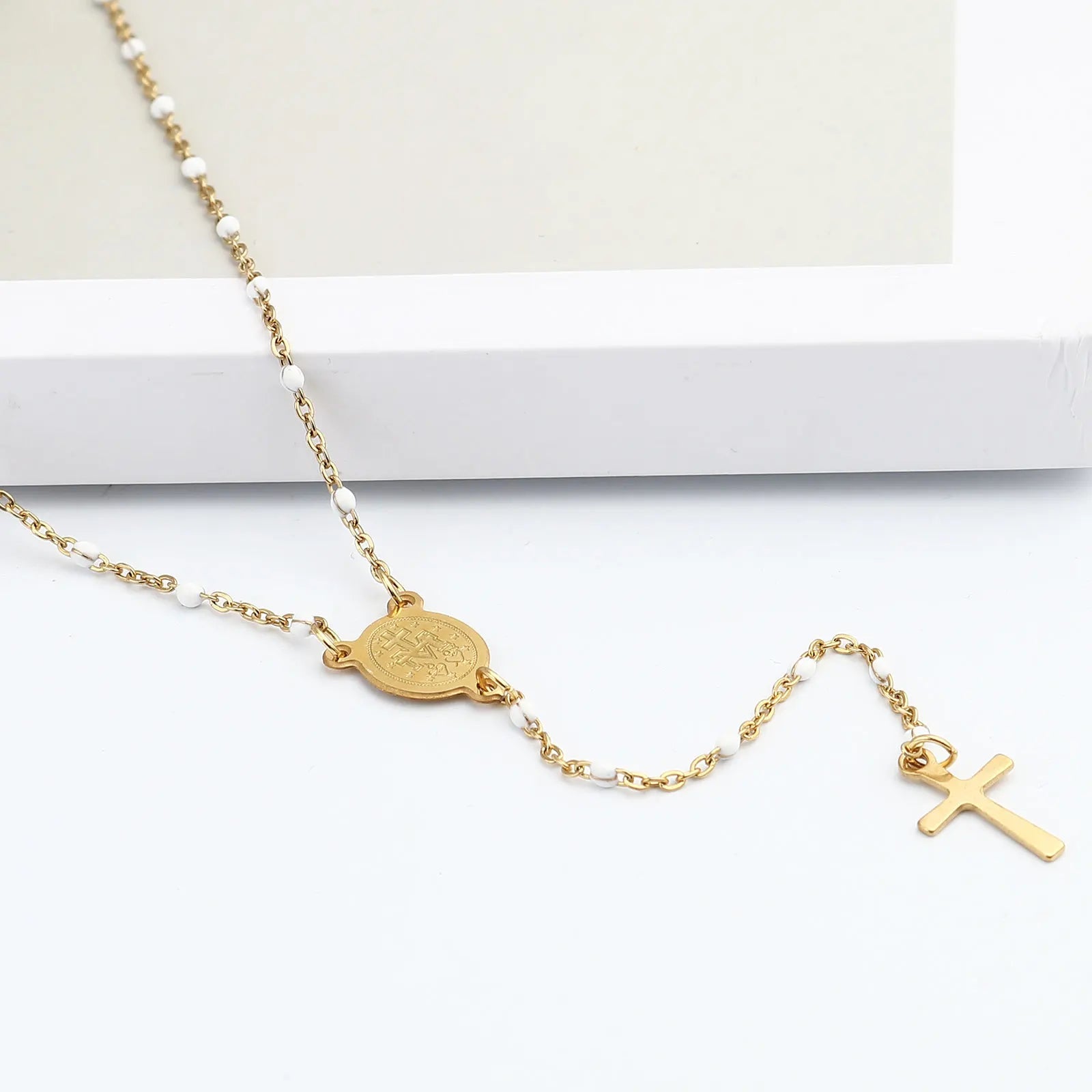 Collier en croix pour femme | modèle #TIYA Ma boutique