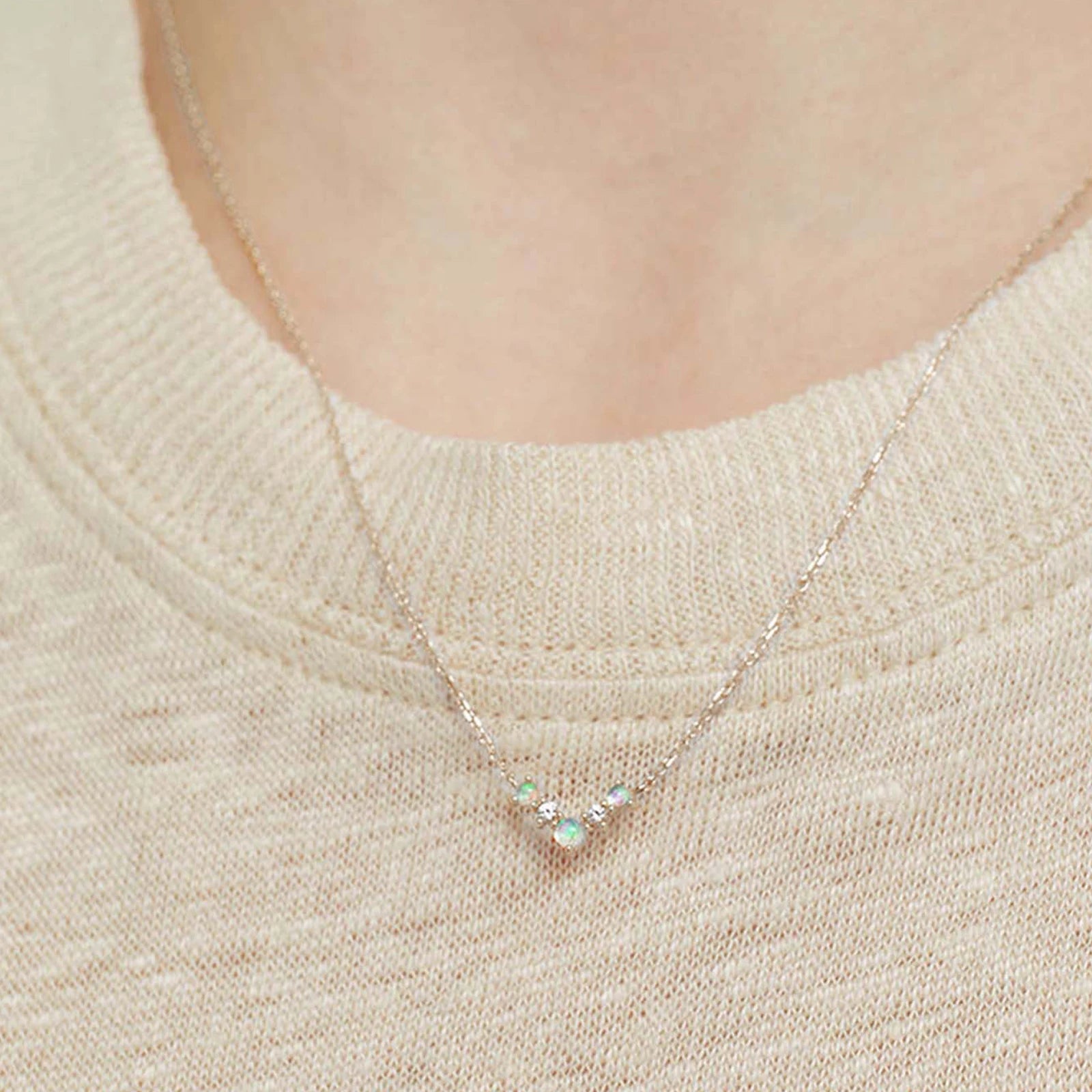 Collier minimaliste | modèle #SOLA Colliane