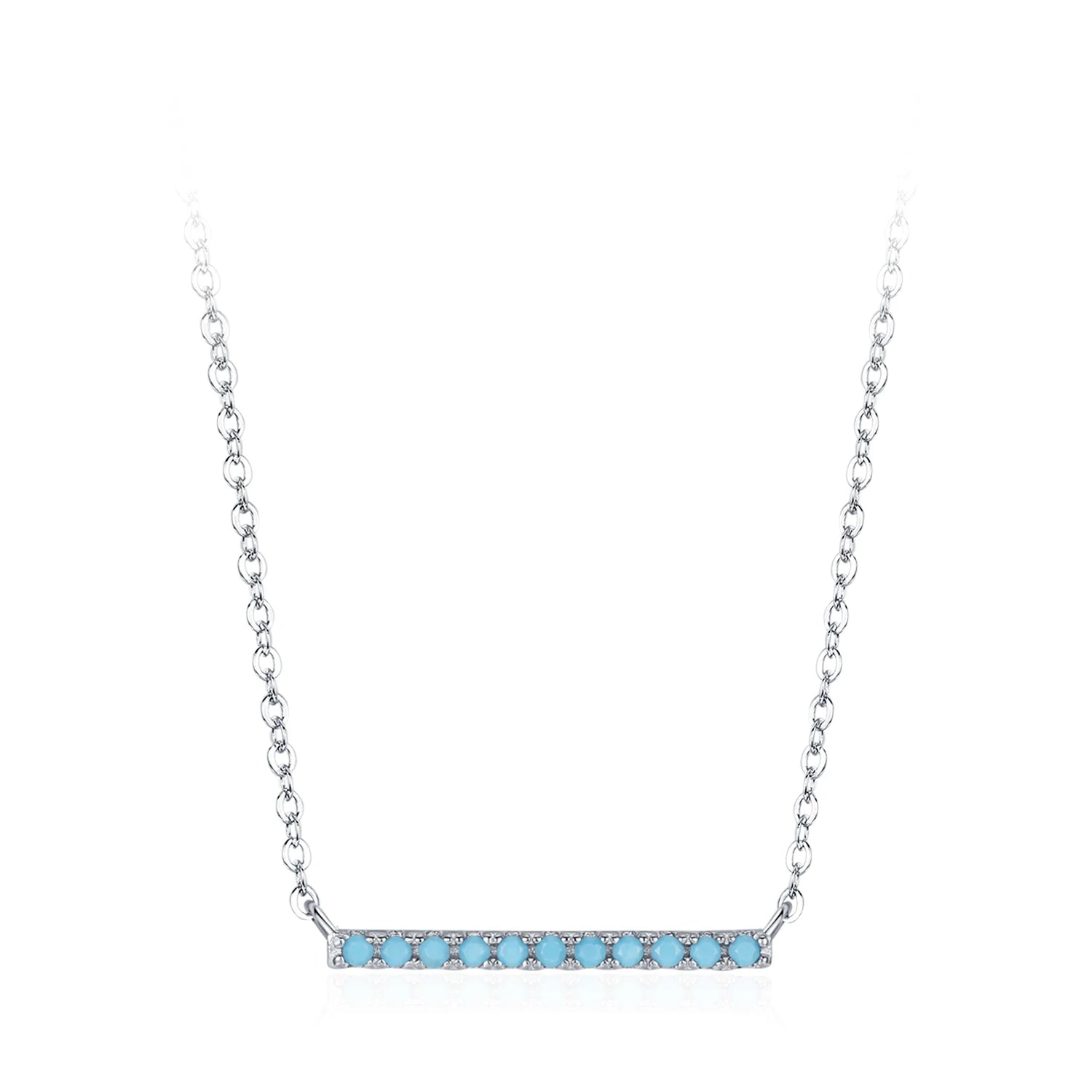 Collier bleu | modèle #GEOMETRY Colliane