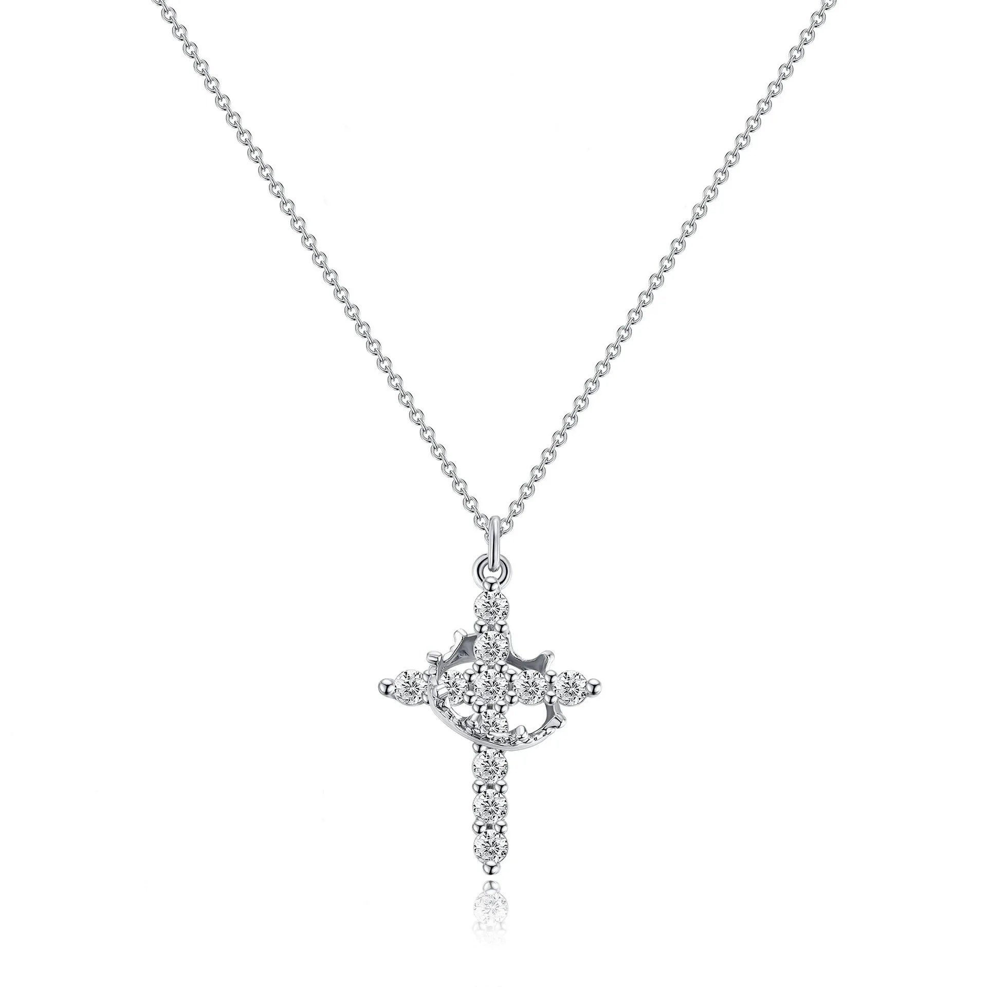 Collier croix femme | modèle #AJAI Colliane