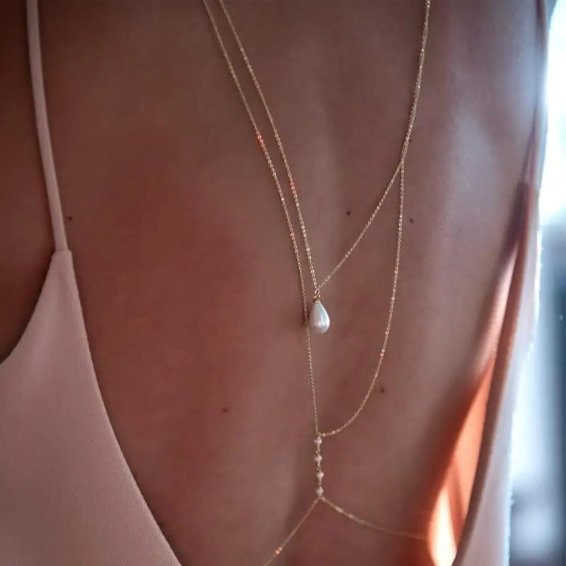 Collier de dos | modèle #STANA Colliane