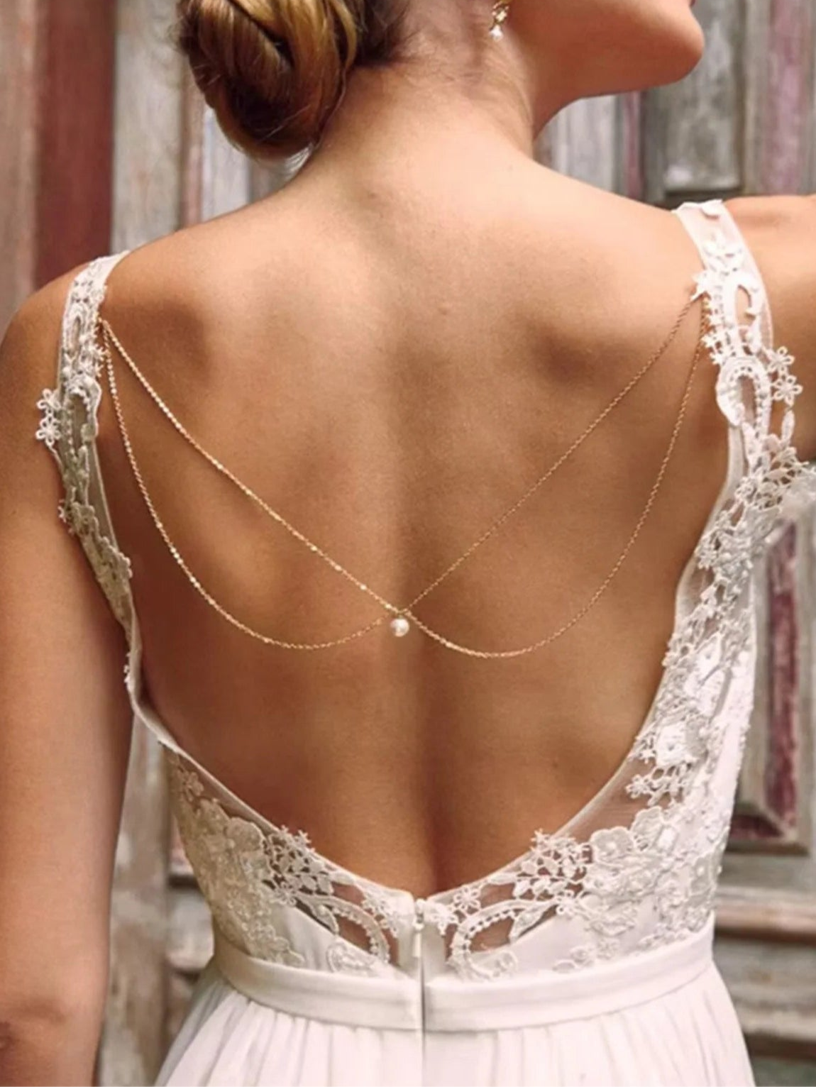 Collier de dos | modèle #STADA Colliane