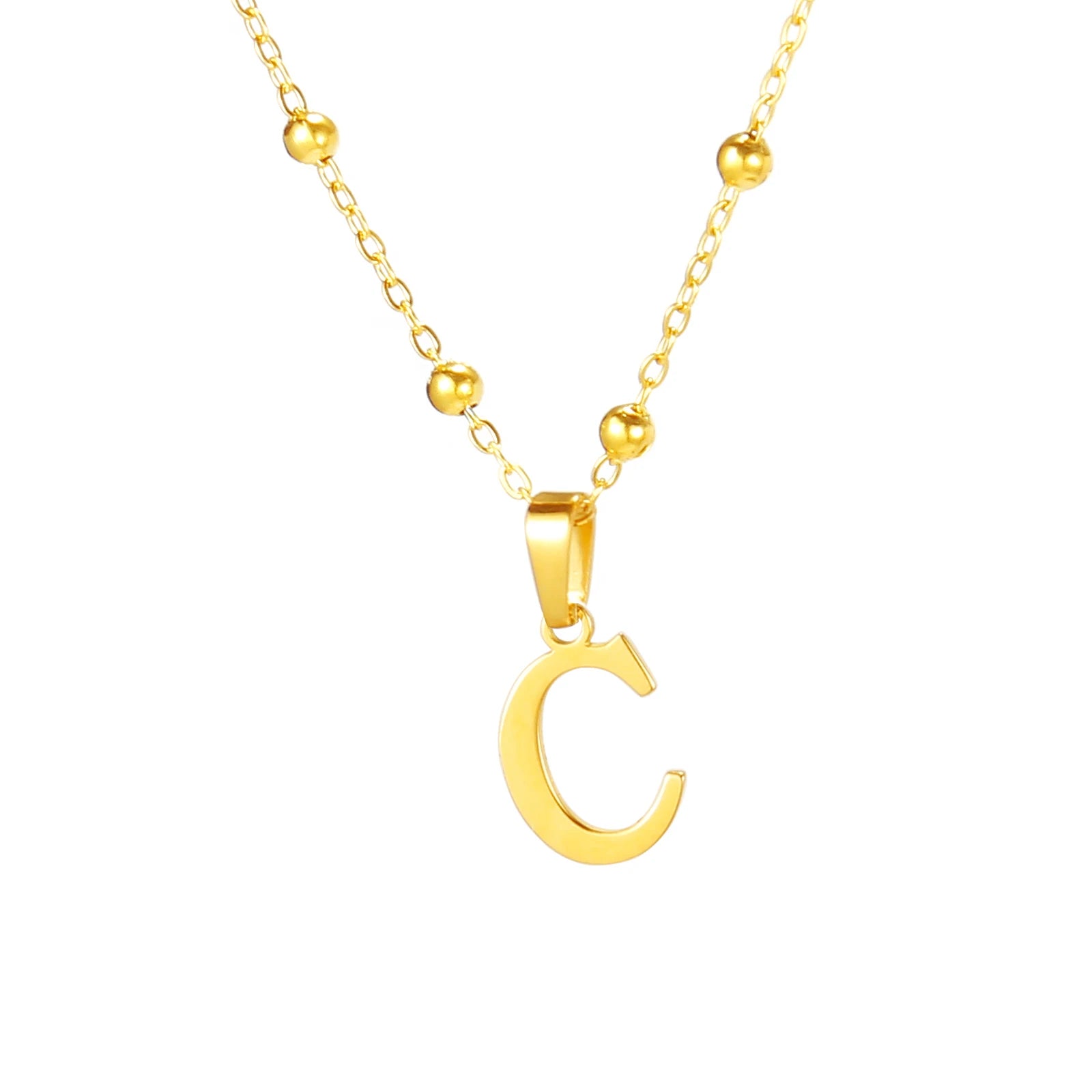 Collier lettre | modèle #SIMPLY