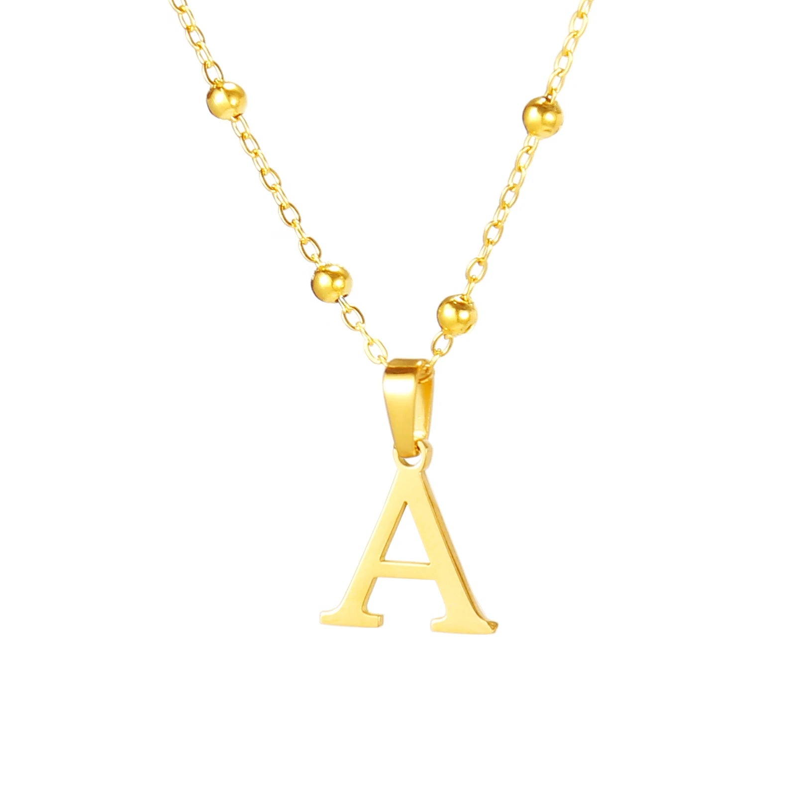 Collier lettre | modèle #SIMPLY