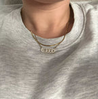 Collier fin femme | modèle #CIRCLE Colliane