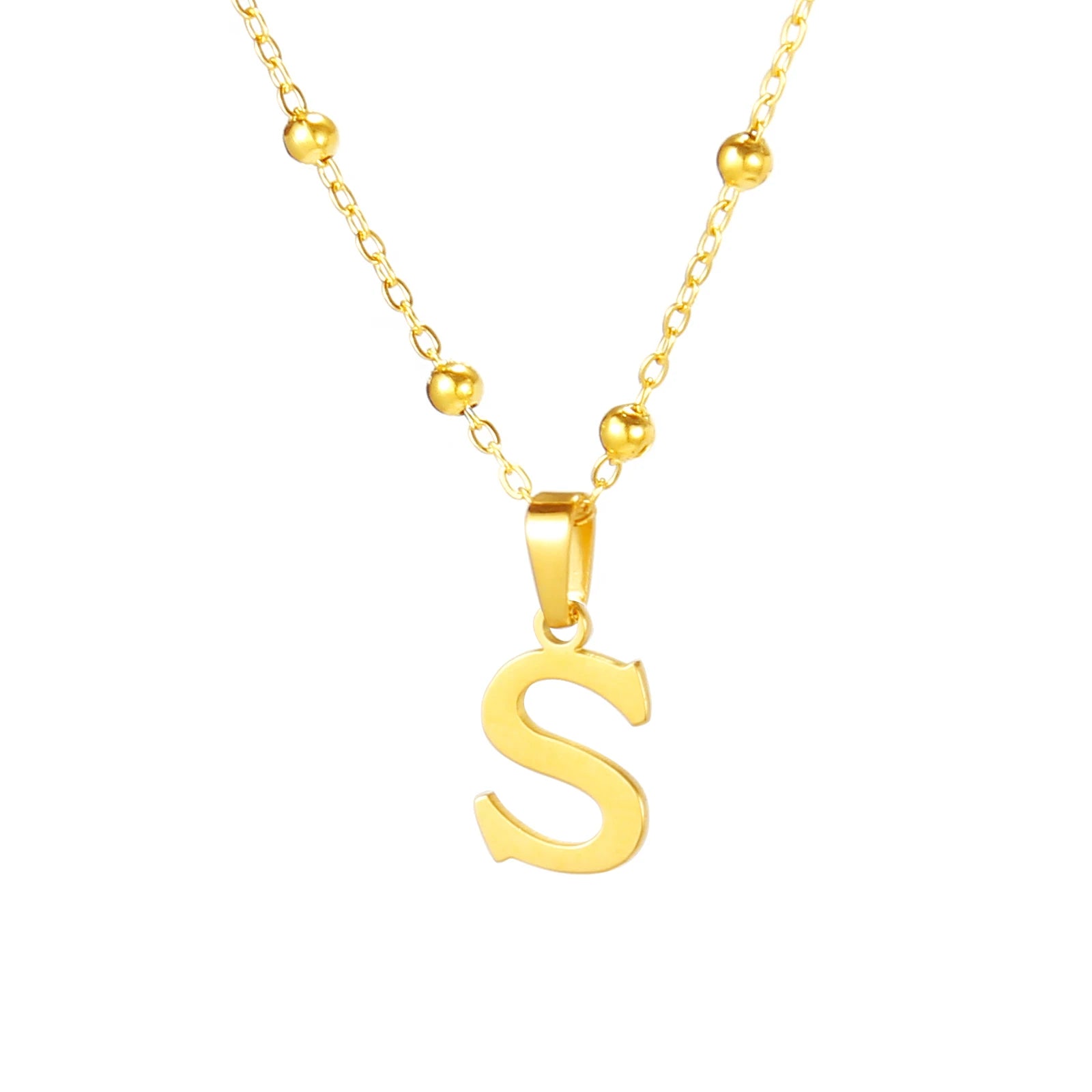 Collier lettre | modèle #SIMPLY
