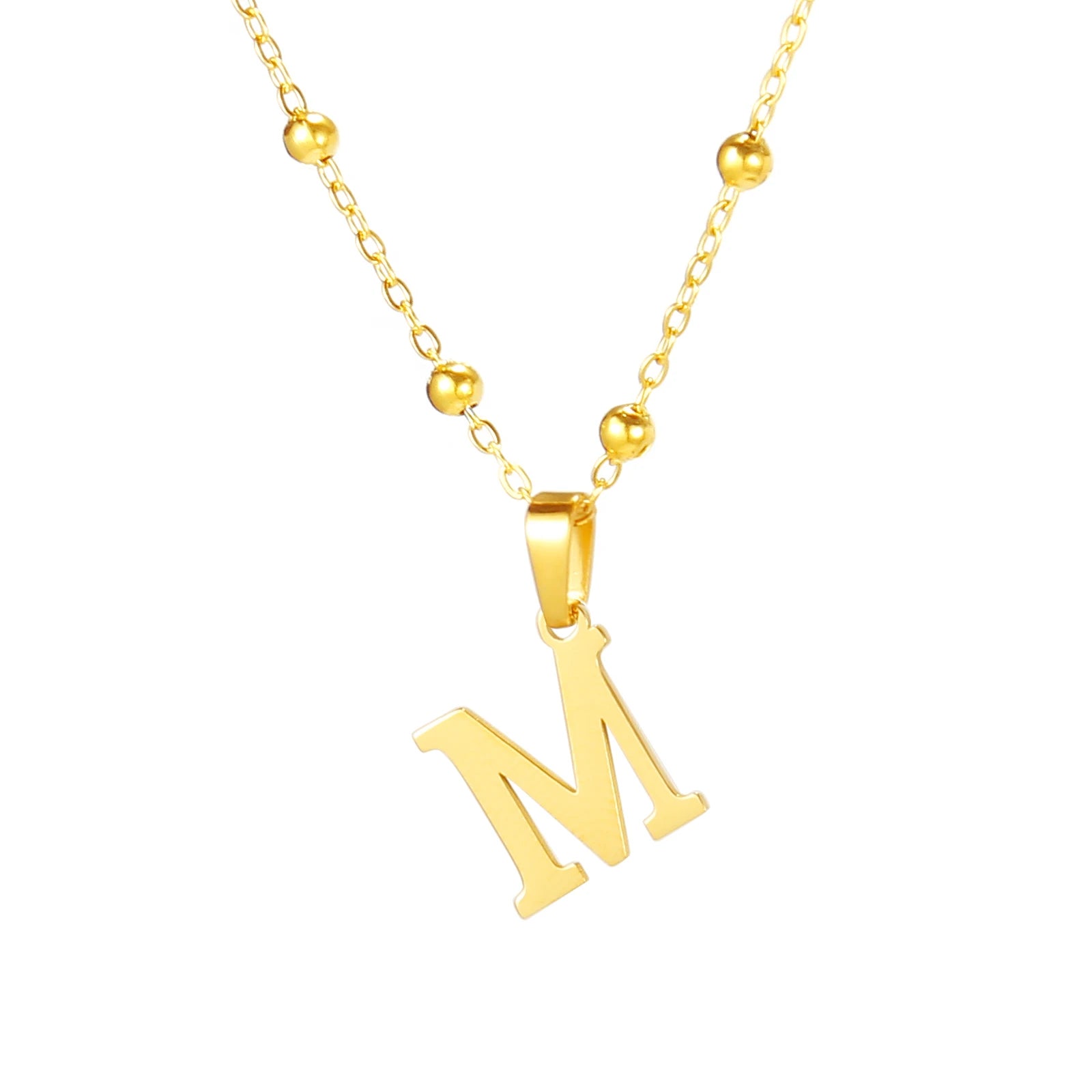 Collier lettre | modèle #SIMPLY