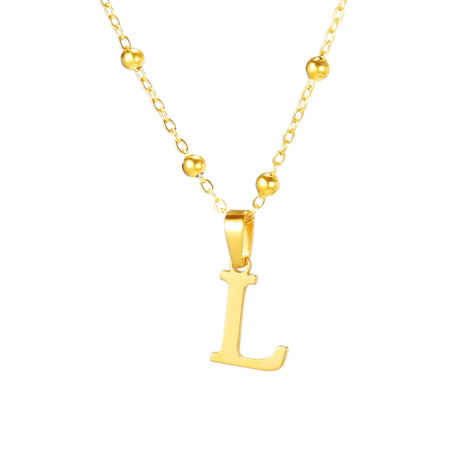Collier lettre | modèle #SIMPLY