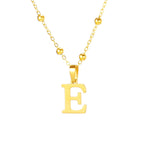 Collier lettre | modèle #SIMPLY Ma boutique
