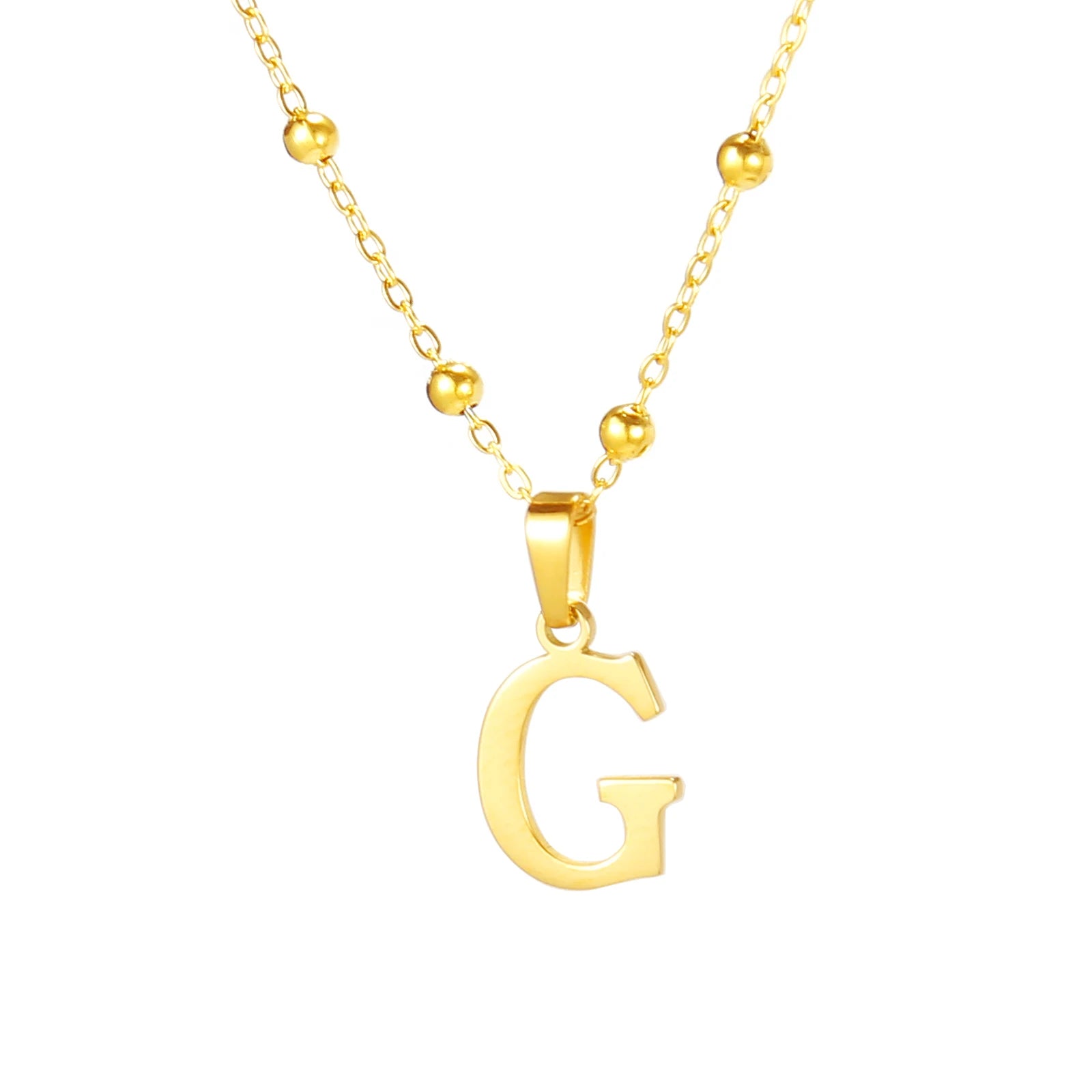 Collier lettre | modèle #SIMPLY
