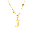 Collier lettre | modèle #SIMPLY Ma boutique