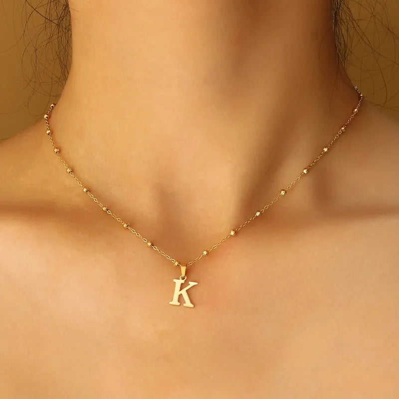 Collier lettre | modèle #SIMPLY