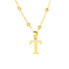 Collier lettre | modèle #SIMPLY Ma boutique