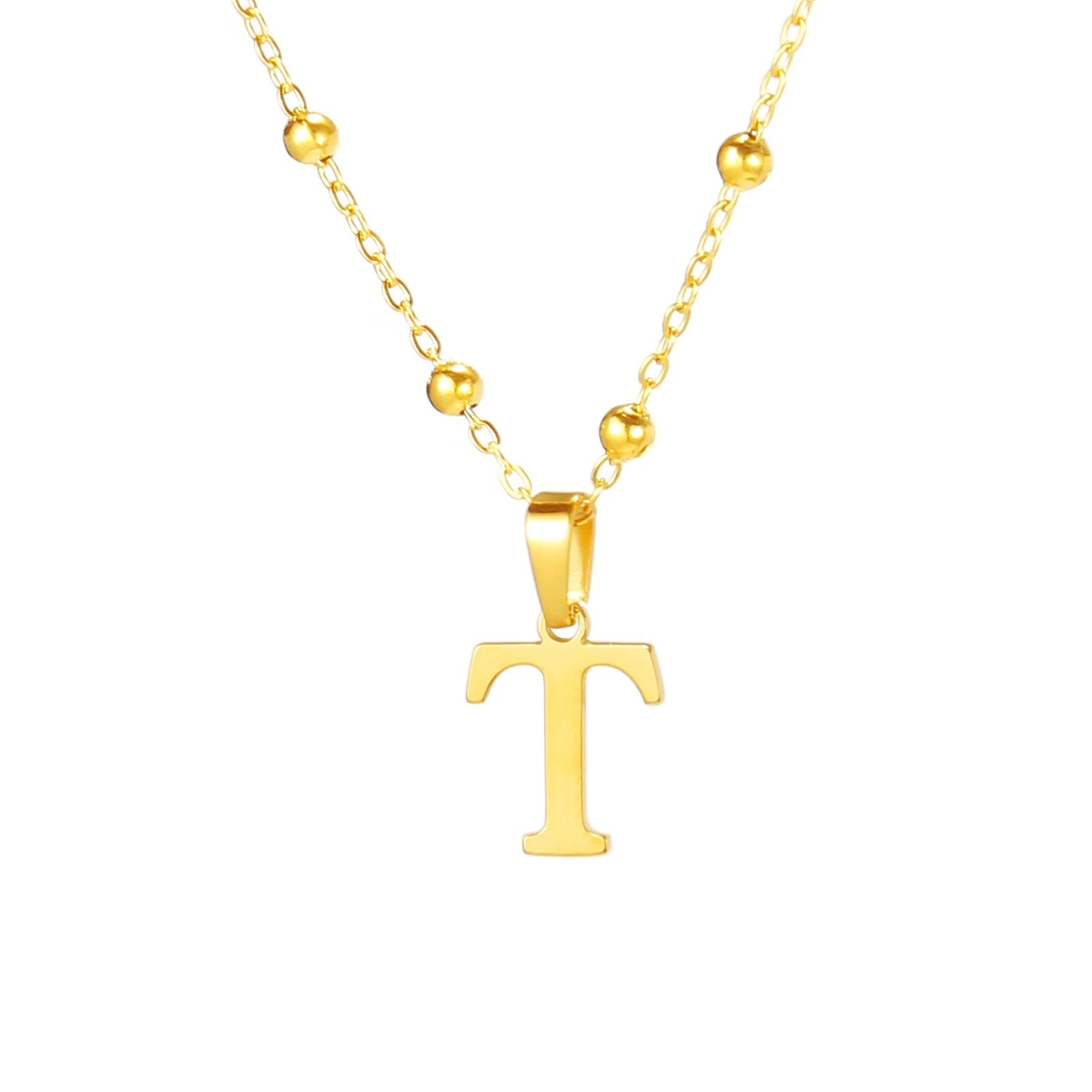 Collier lettre | modèle #SIMPLY Ma boutique