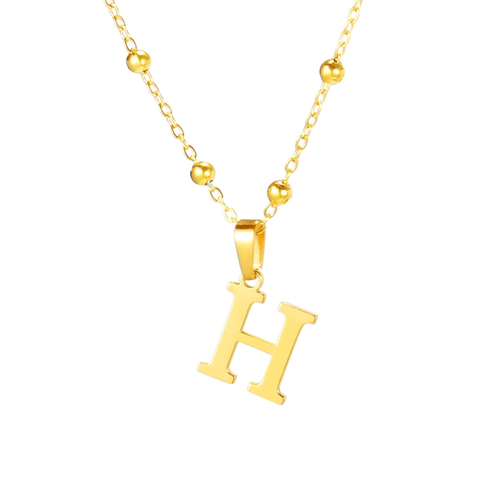 Collier lettre | modèle #SIMPLY