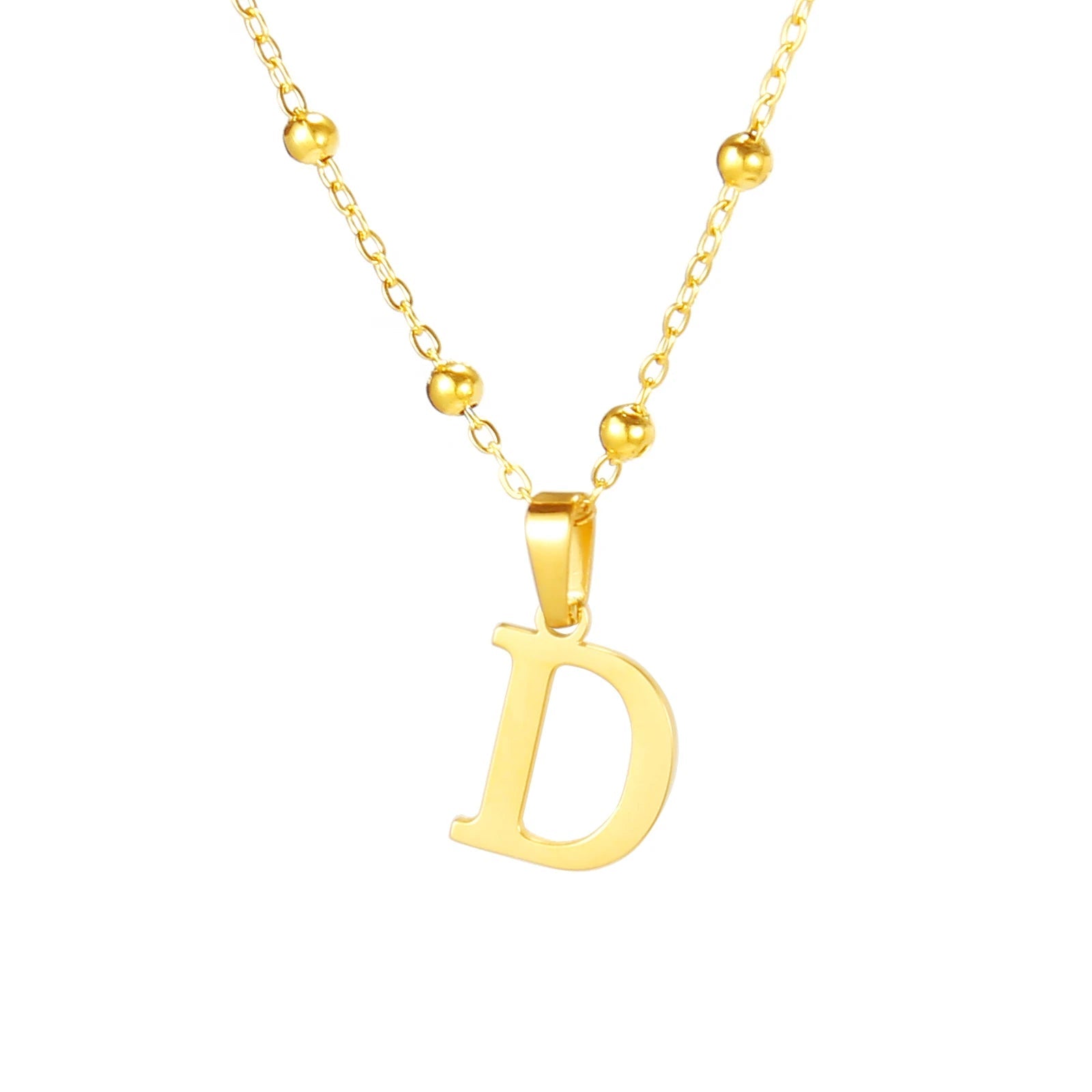 Collier lettre | modèle #SIMPLY Ma boutique