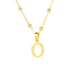 Collier lettre | modèle #SIMPLY Ma boutique