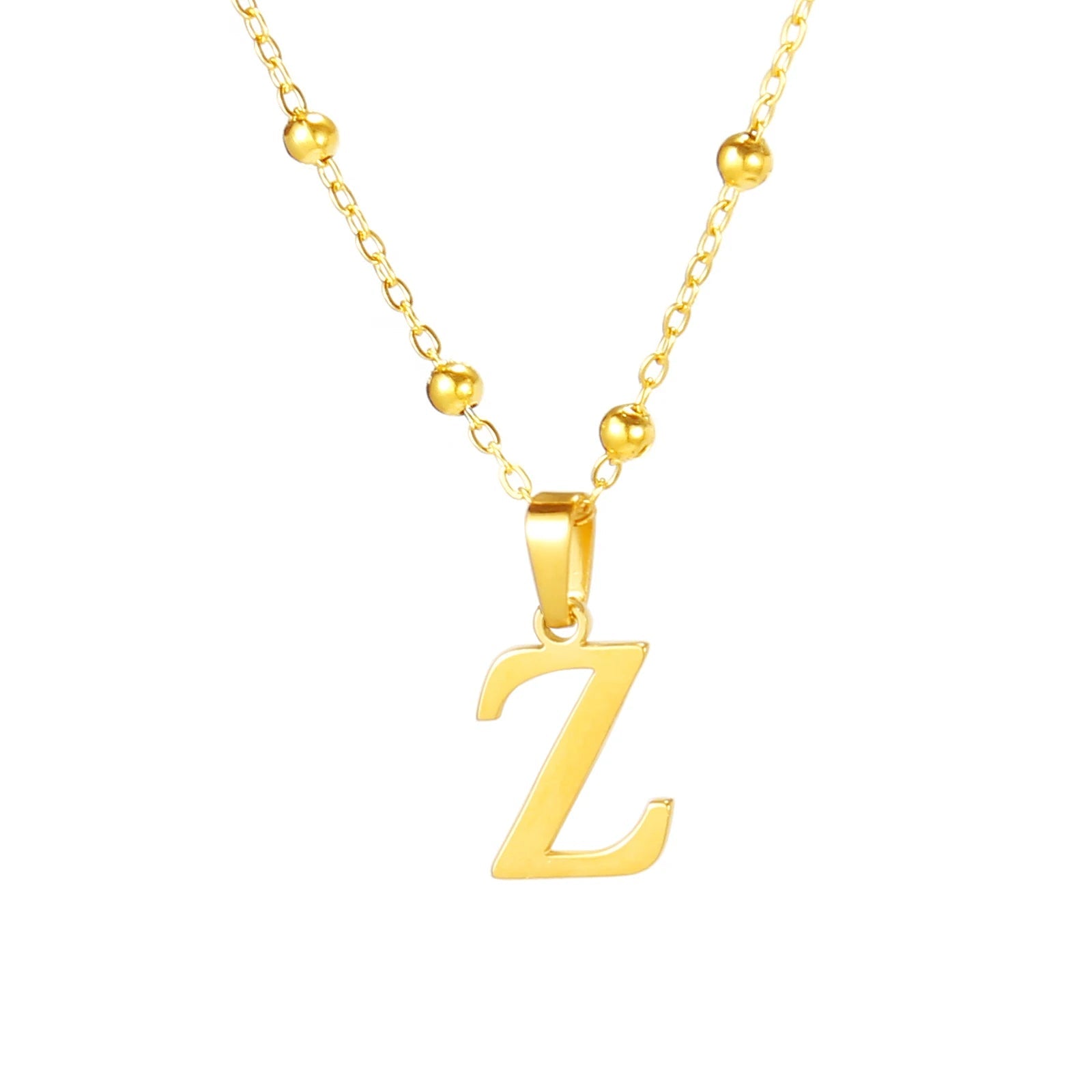 Collier lettre | modèle #SIMPLY Ma boutique