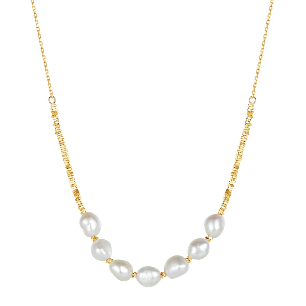 Collier blanc femme | modèle #LINARA Ma boutique