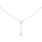 Collier minimaliste très fin en Y 