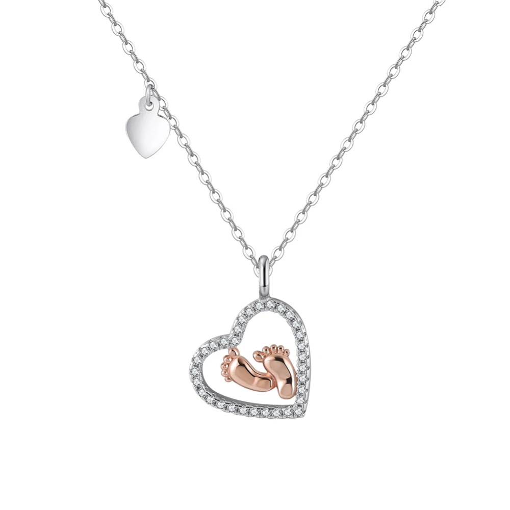 Collier cœur | modèle #FEET