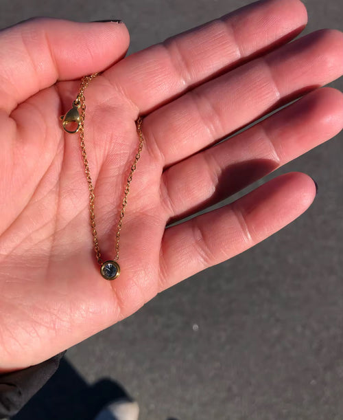 Collier acier inoxydable femme | modèle #RITA