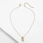 Collier lettre | modèle #GOTHIC Ma boutique
