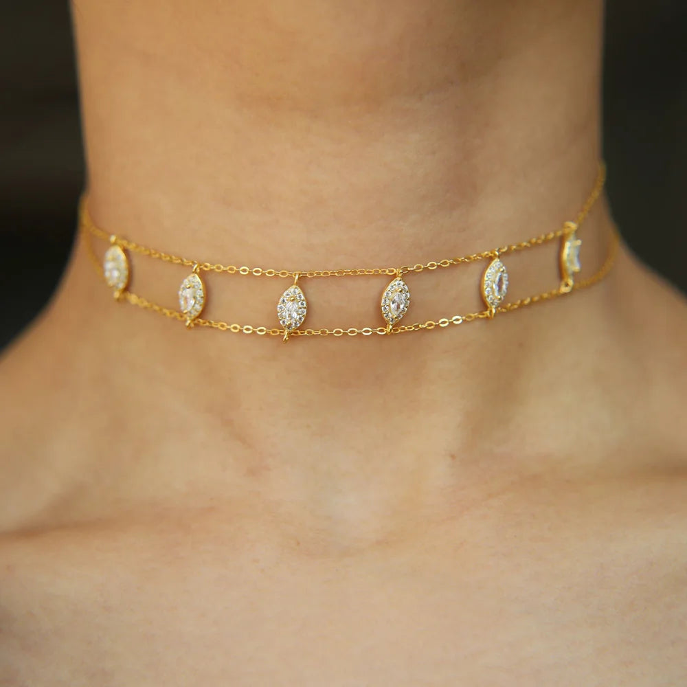 Collier ras de cou | modèle #NOWENE