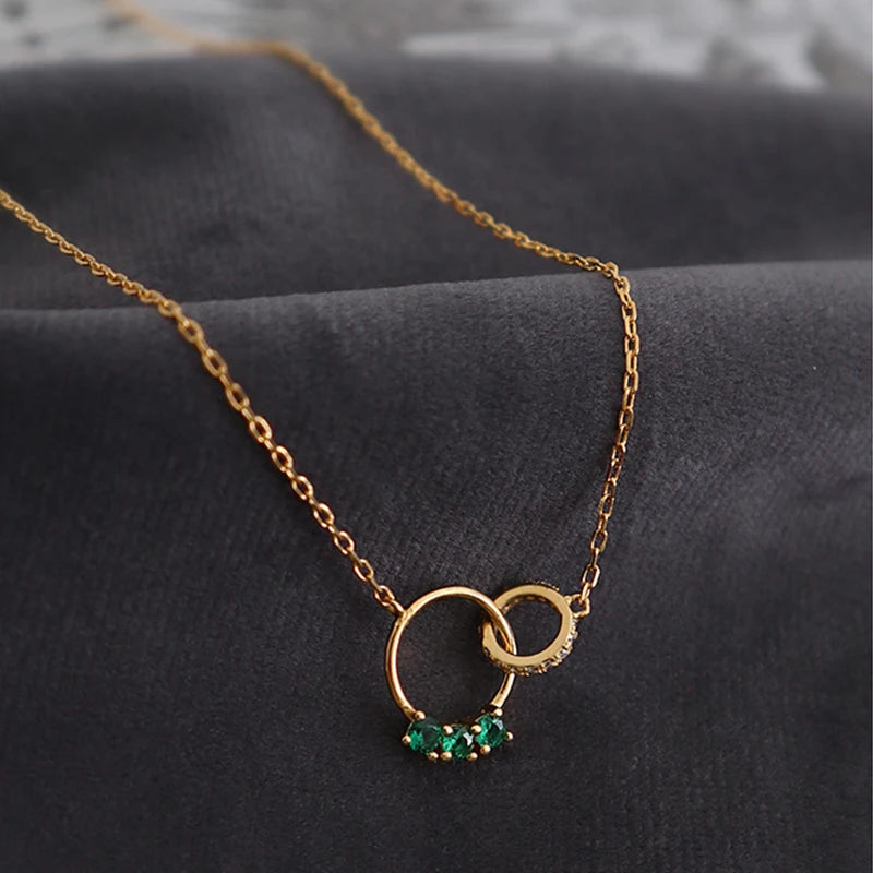 Collier vert | modèle #LOGAN Colliane