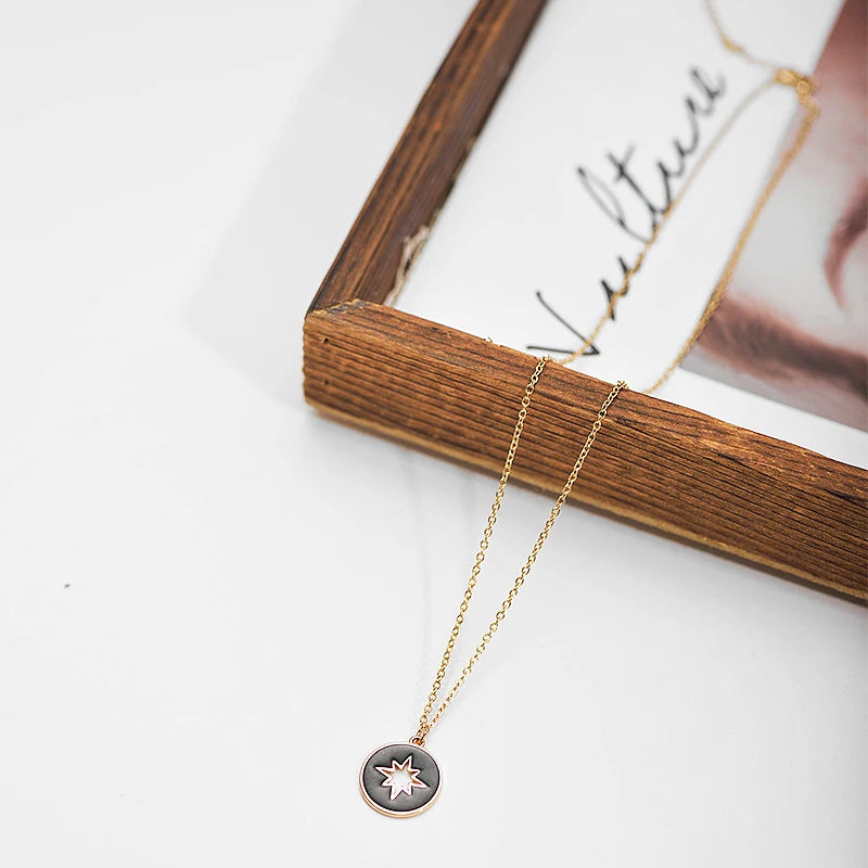 Collier noir | modèle #STAR