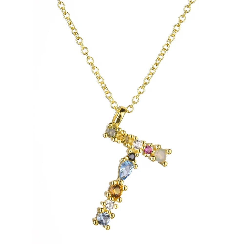 Collier lettre | modèle #LUMAL