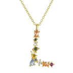 Collier lettre | modèle #LUMAL Colliane