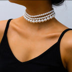 Collier blanc femme | modèle #GLORY Colliane