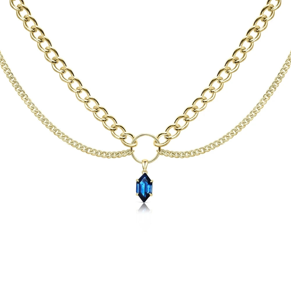 Collier multi rangs | modèle #ABEHA