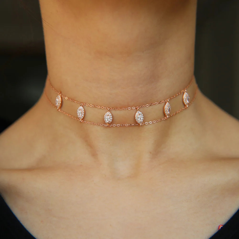 Collier ras de cou | modèle #NOWENE
