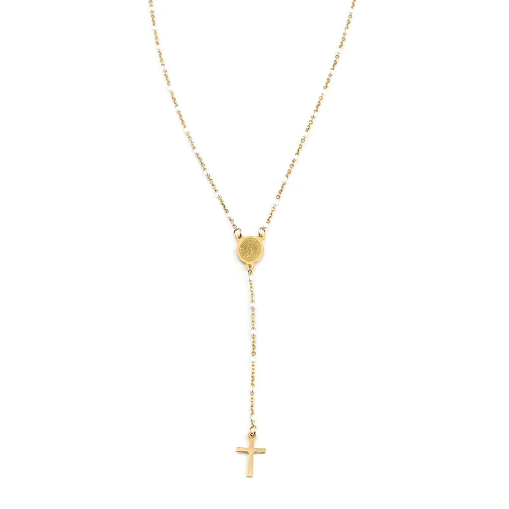 Collier en croix pour femme | modèle #TIYA