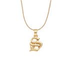Collier lettre | modèle #GOTHIC Ma boutique
