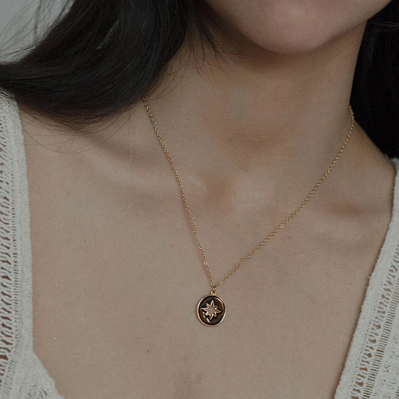 Collier noir | modèle #STAR