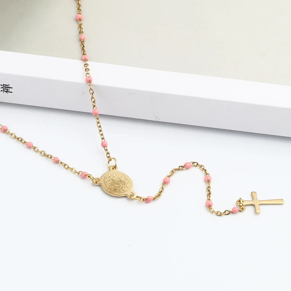 Collier en croix pour femme | modèle #TIYA
