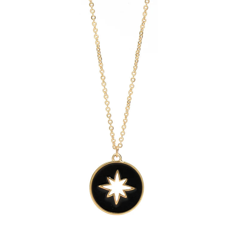 Collier noir | modèle #STAR Ma boutique