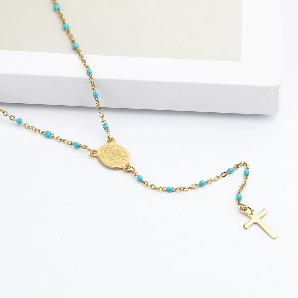 Collier en croix pour femme | modèle #TIYA