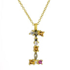 Collier lettre | modèle #LUMAL Colliane