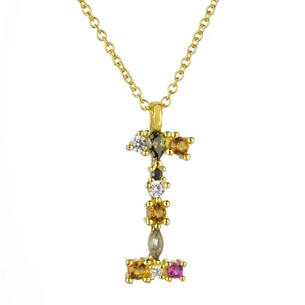 Collier lettre | modèle #LUMAL