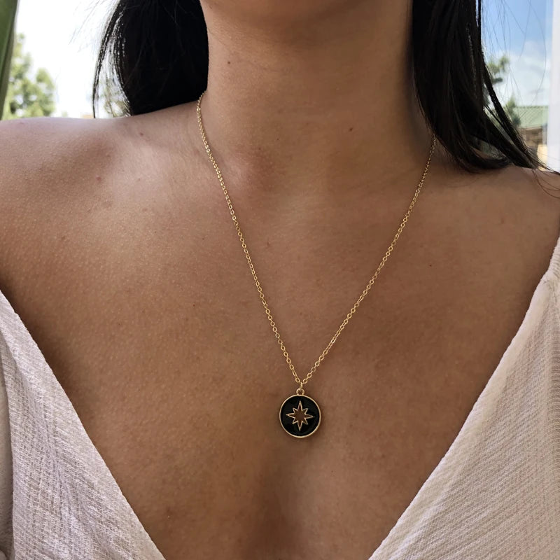 Collier noir | modèle #STAR