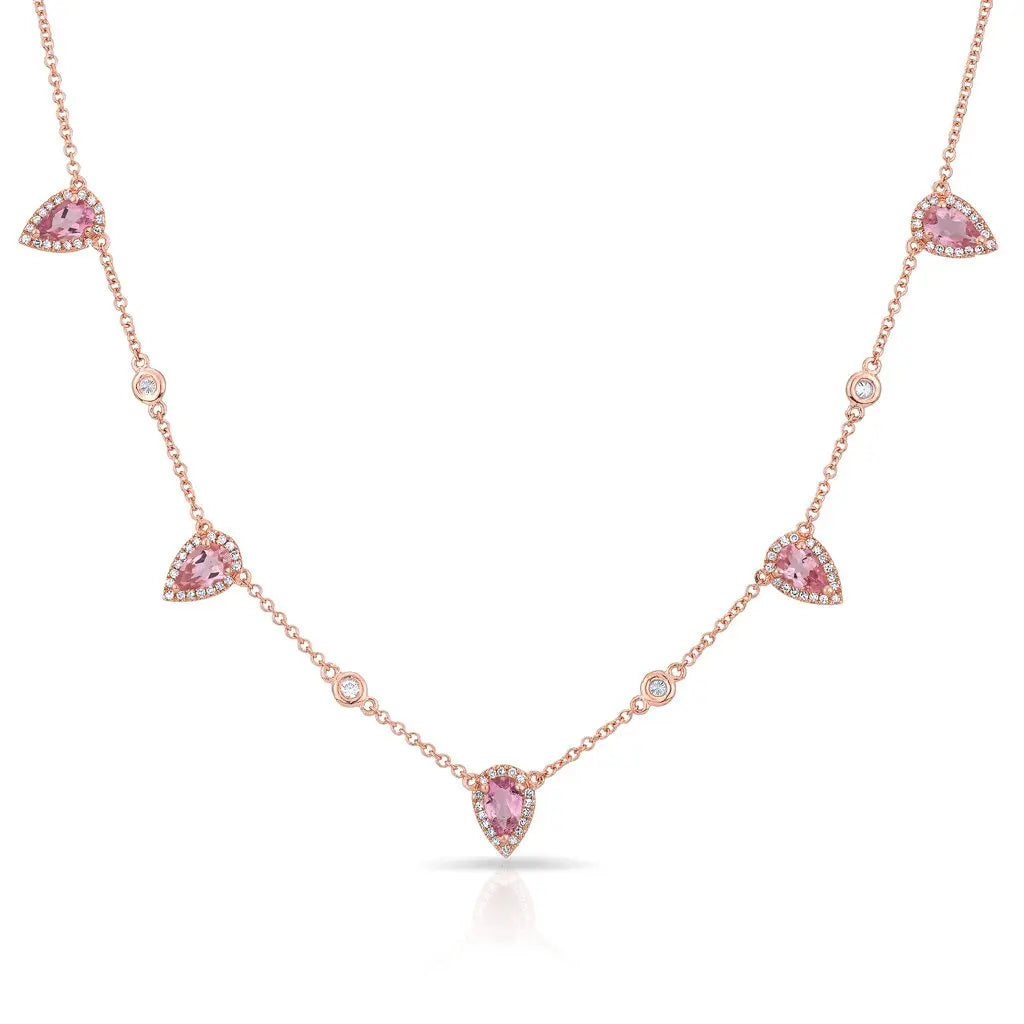 Collier rose | modèle #DIULA