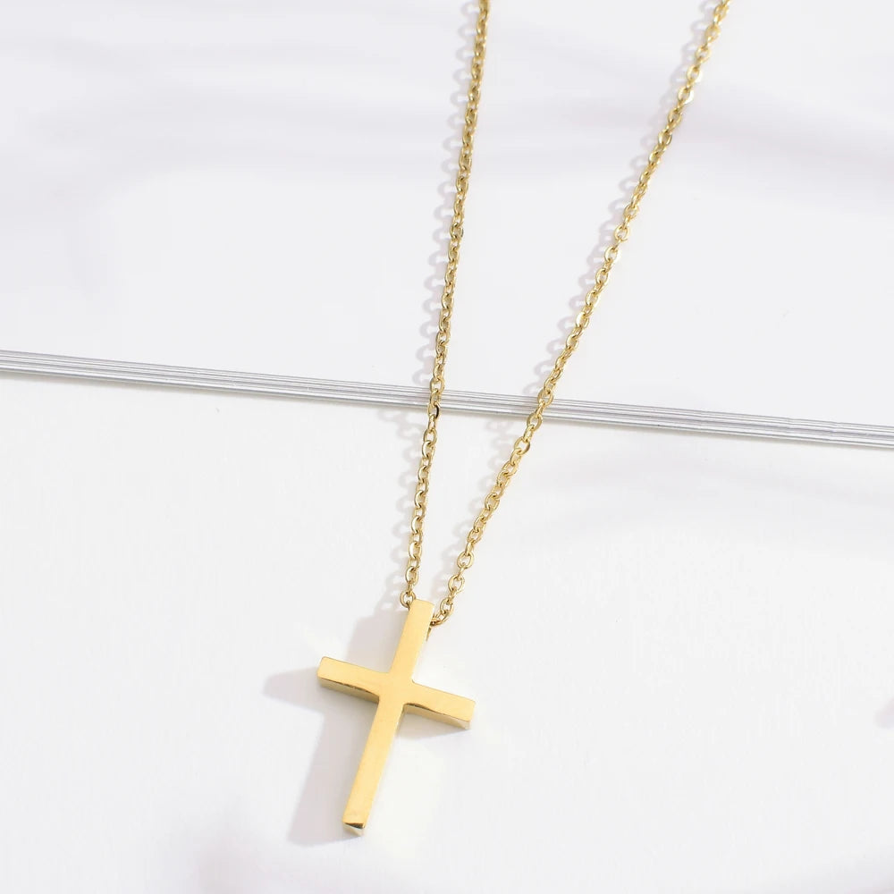Collier en croix pour femme | modèle #ELWENA
