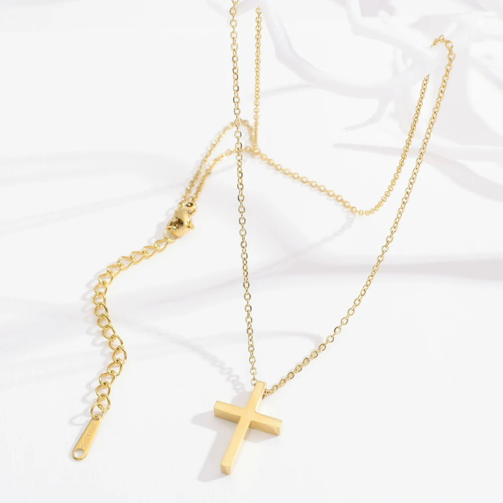 Collier en croix pour femme | modèle #ELWENA