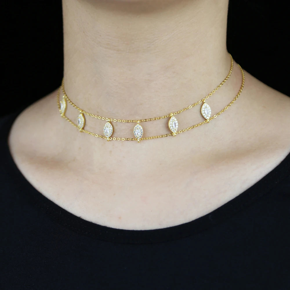 Collier ras de cou | modèle #NOWENE