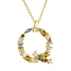 Collier lettre | modèle #LUMAL Colliane