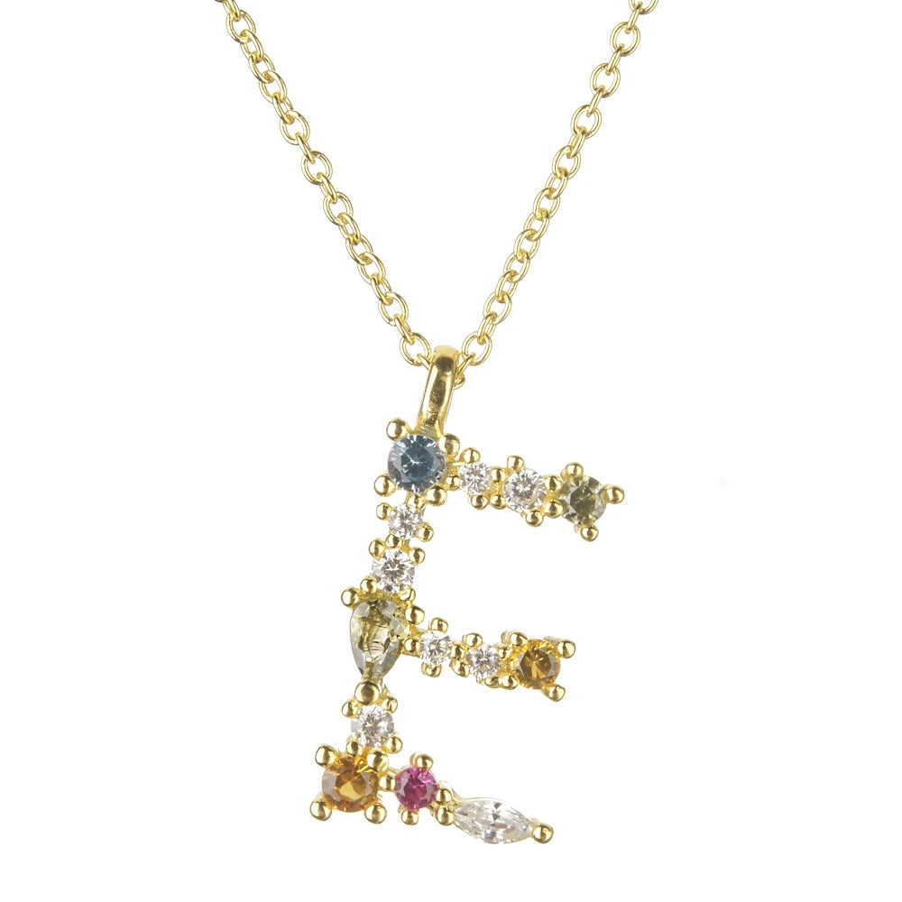 Collier lettre | modèle #LUMAL